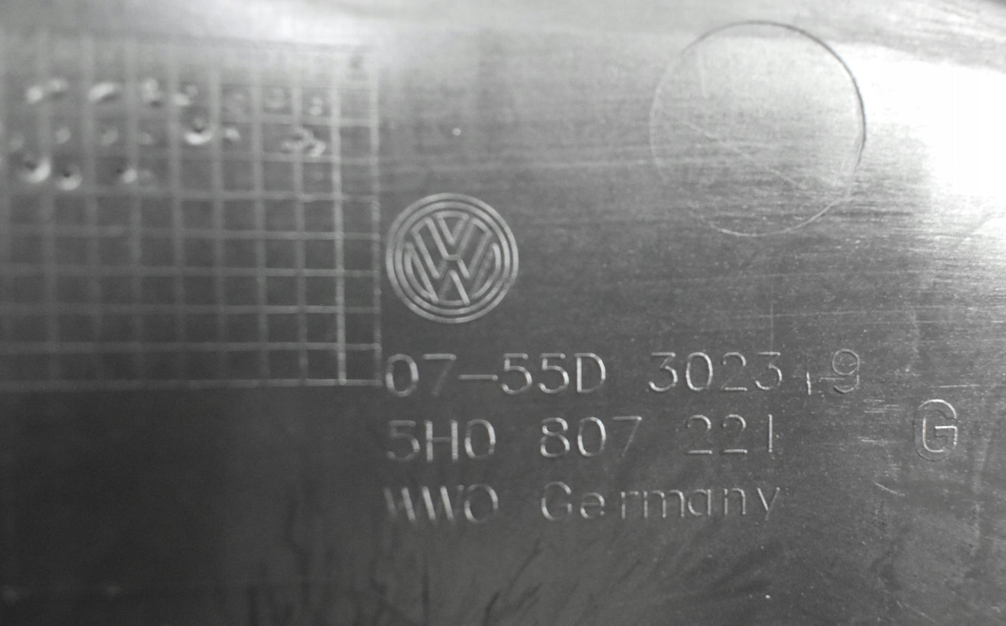 VW GOLF VIII 5H0 R-LINE FRONT BUMPER ORG + GRILLE