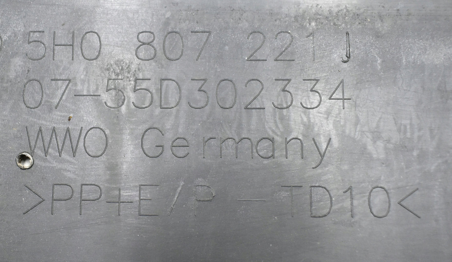 VW GOLF VIII 8 5H0 FRONT BUMPER ORG + GRILLE