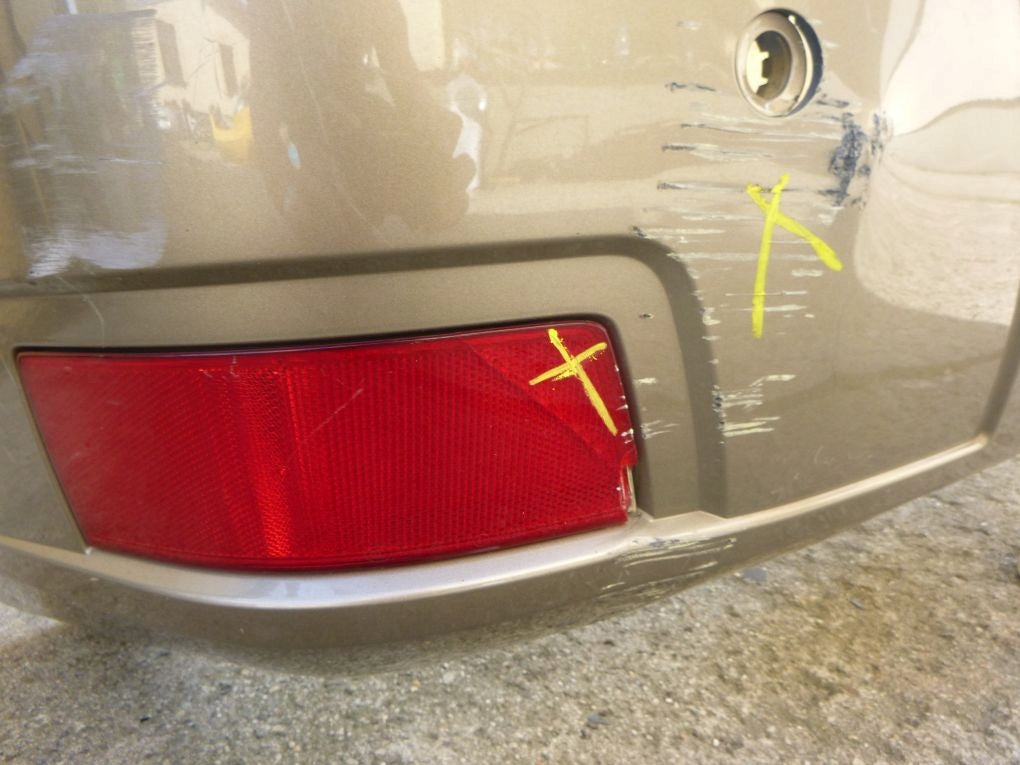 MERCEDES GLK W204 W 204 Rear Bumper