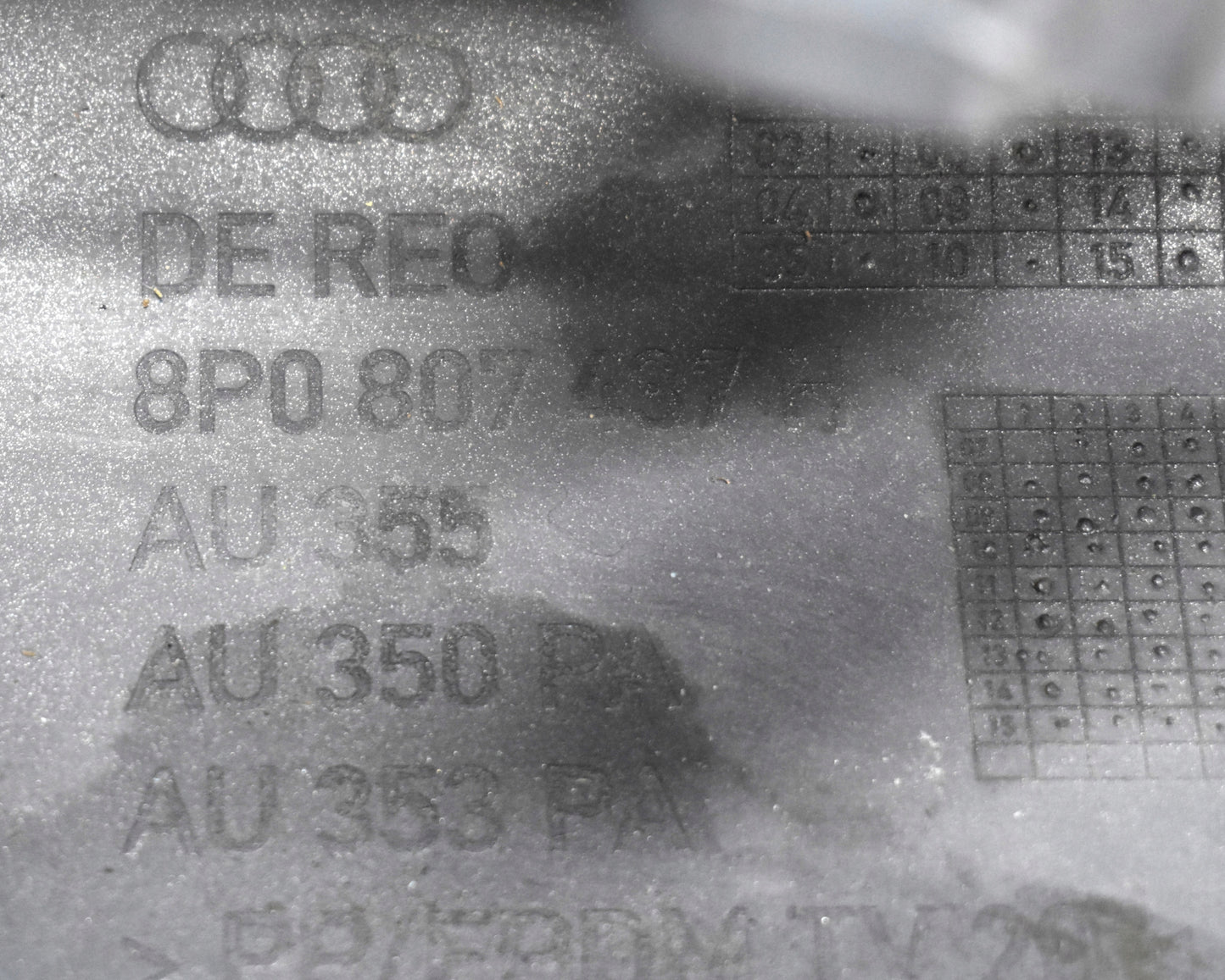 AUDI A3 8P LIFT FRONT BUMPER ORG 9-12