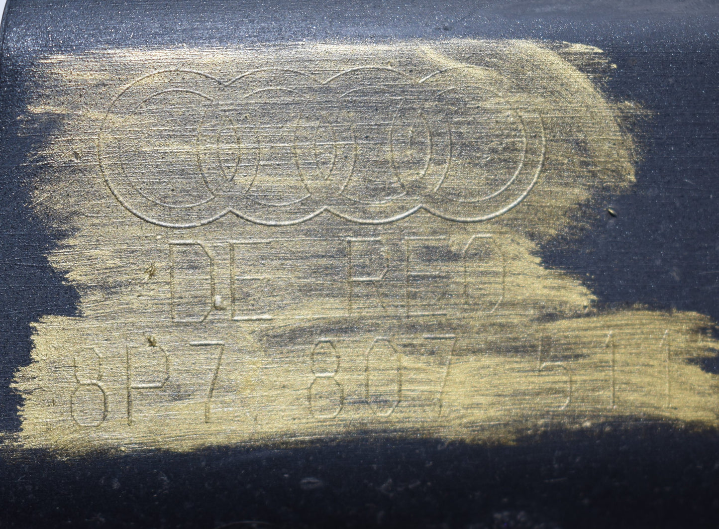 AUDI A3 8P7 REAR BUMPER ORIGINAL CABRIO