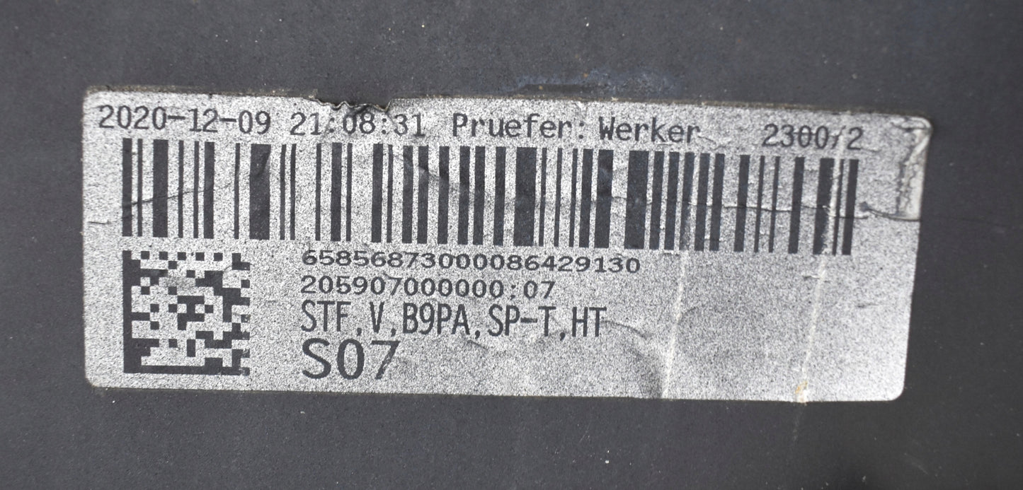 AUDI A4 B9 LIFT 8W FRONT BUMPER ORG