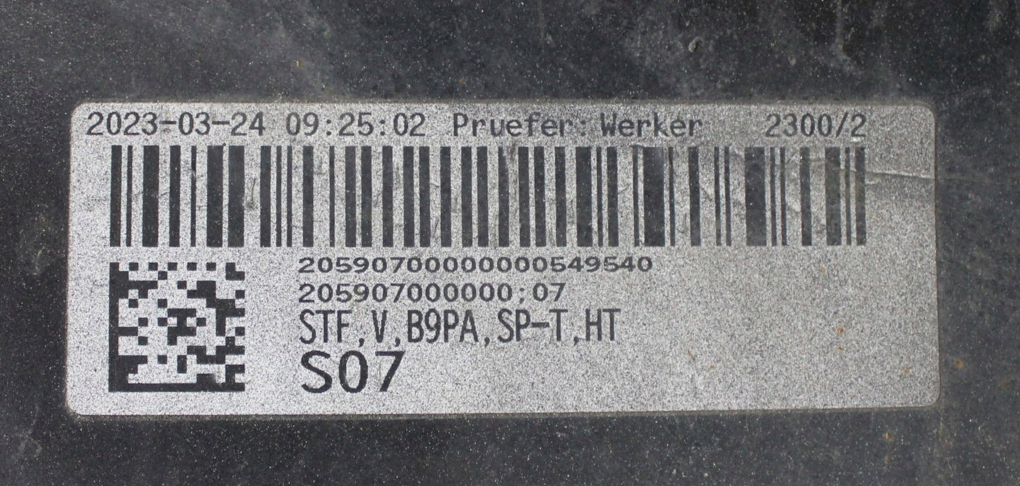 AUDI A4 B9 LIFT 8W0 FRONT BUMPER ORG