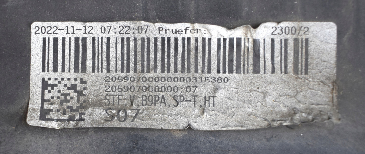 AUDI A4 B9 LIFT 8W0 FRONT BUMPER ORG