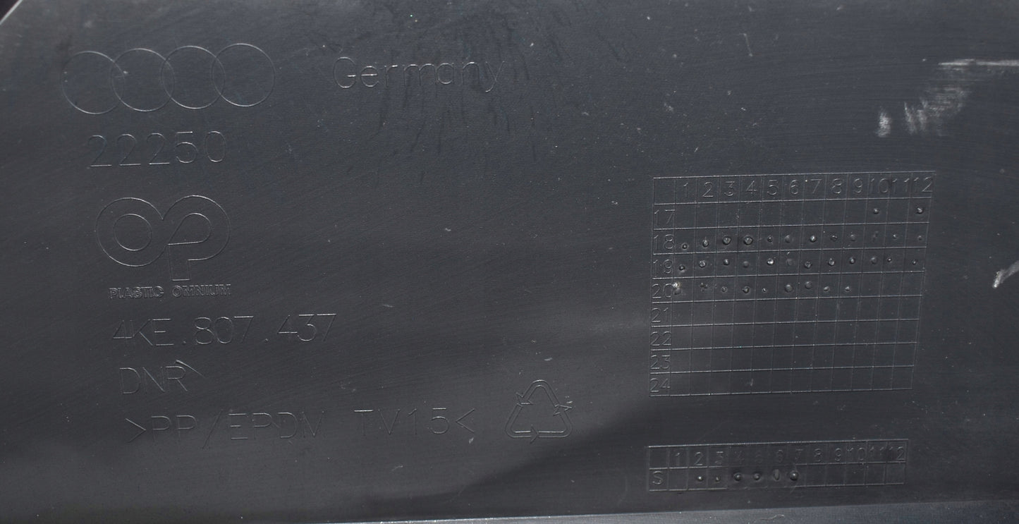 AUDI E TRON 4KE FRONT BUMPER ORG