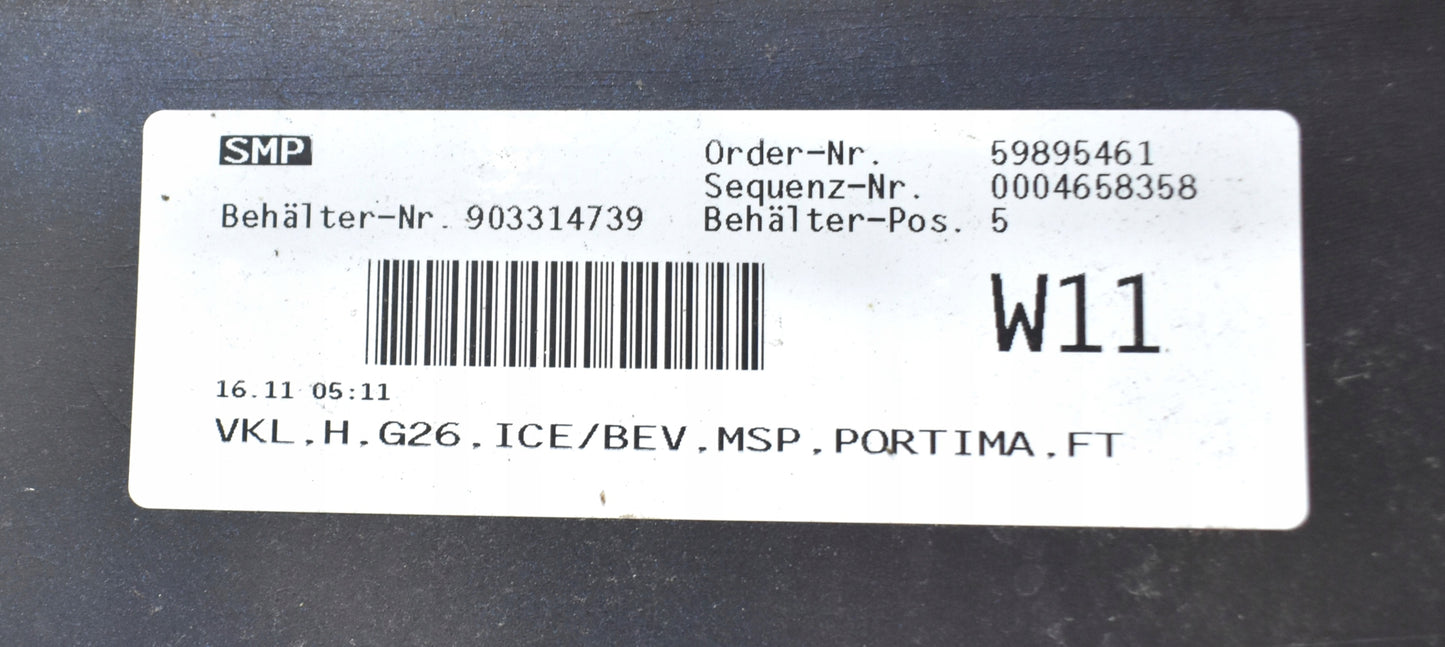 BMW 4 G26 M Sport Package Rear Bumper Original + Lower Section