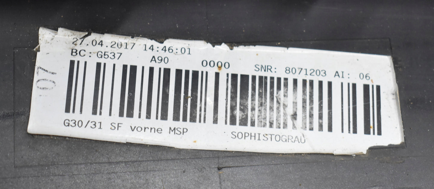 BMW 5 G30 G31 M PACKAGE FRONT BUMPER ORG + FRAMES