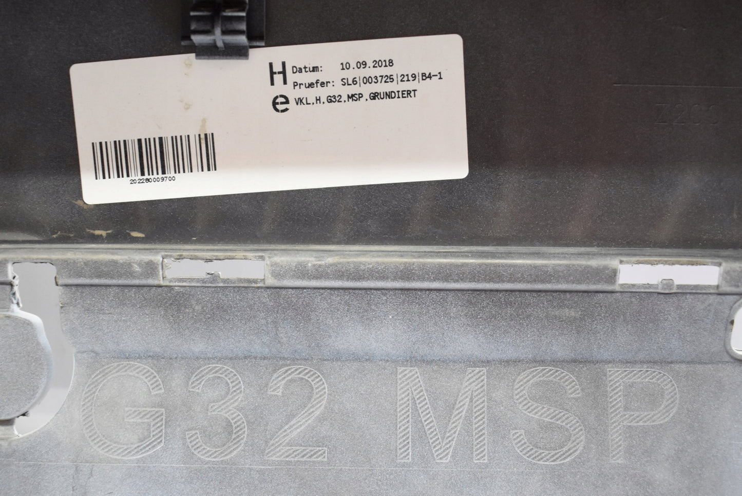 BMW 6 GT G32 M PACKAGE REAR BUMPER EXCELLENT ORIGINAL CONDITION