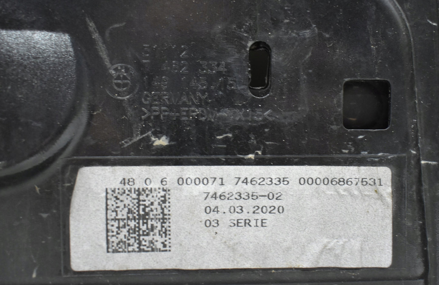 BMW I3 LIFT LCI REAR BUMPER ORG