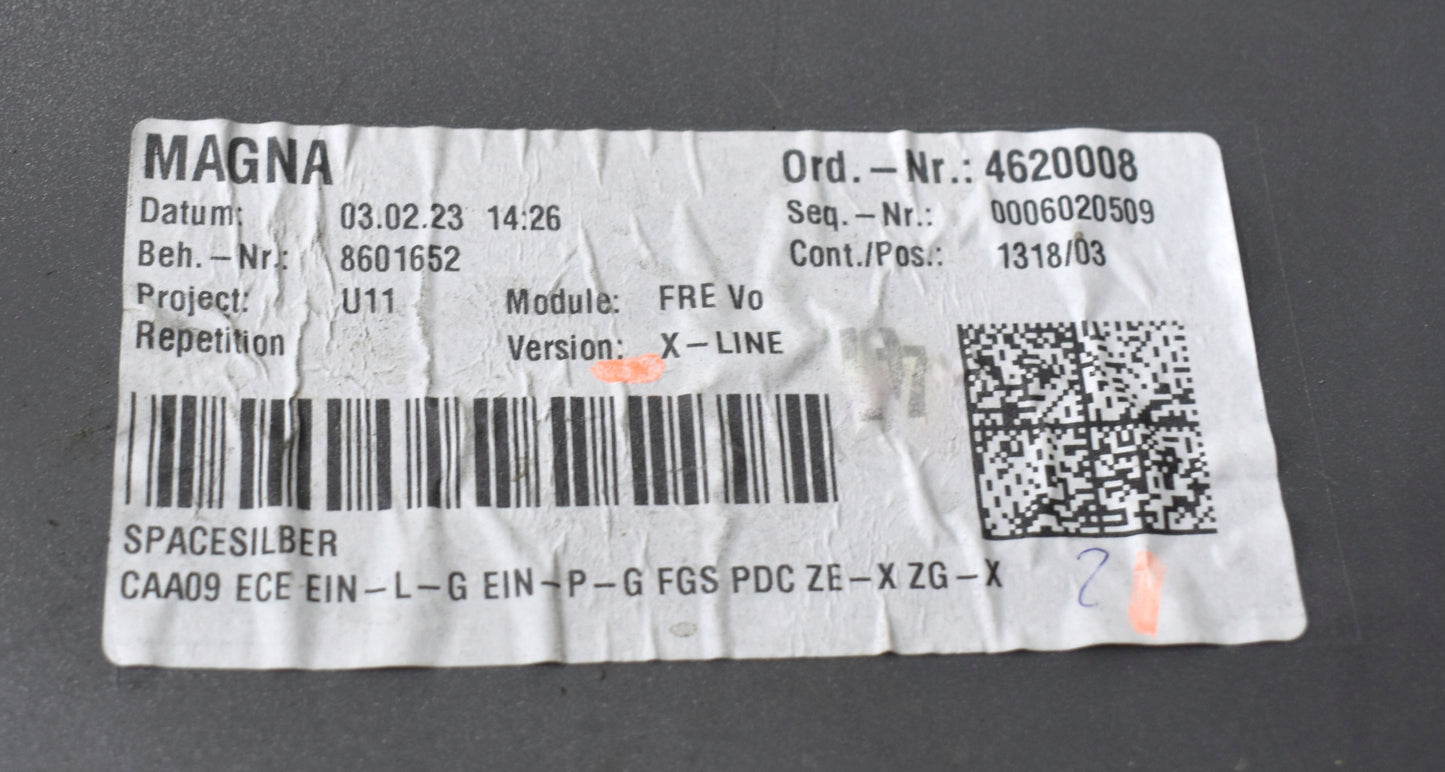 BMW X1 U11 X LINE FRONT BUMPER ORG STANDARD BASIC + BOTTOM