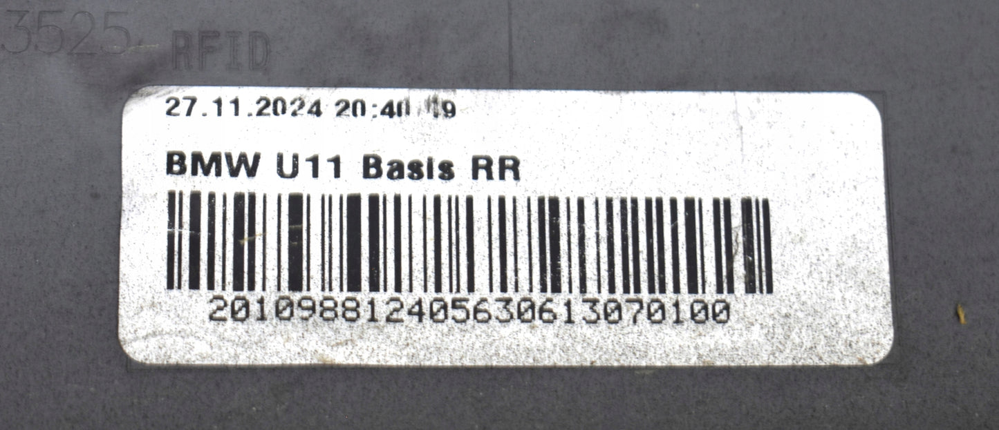BMW X1 U11 REAR BUMPER ORIGINAL STANDARD BASIC + BOTTOM