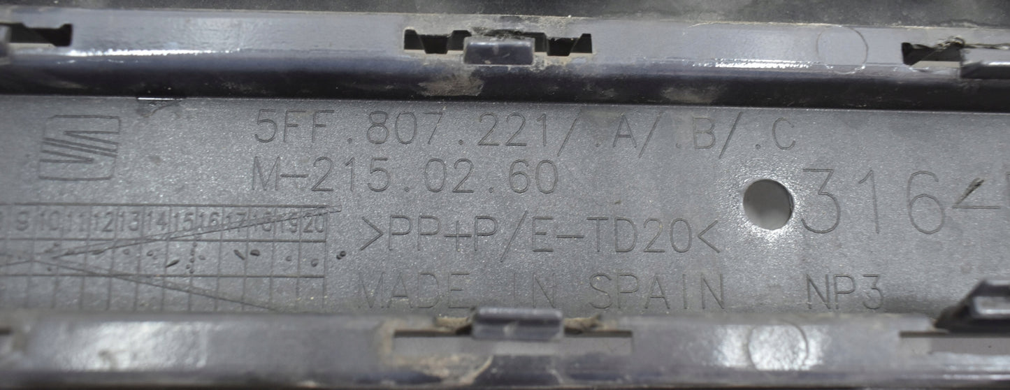 CUPRA FORMENTOR 5FF FRONT BUMPER ORG