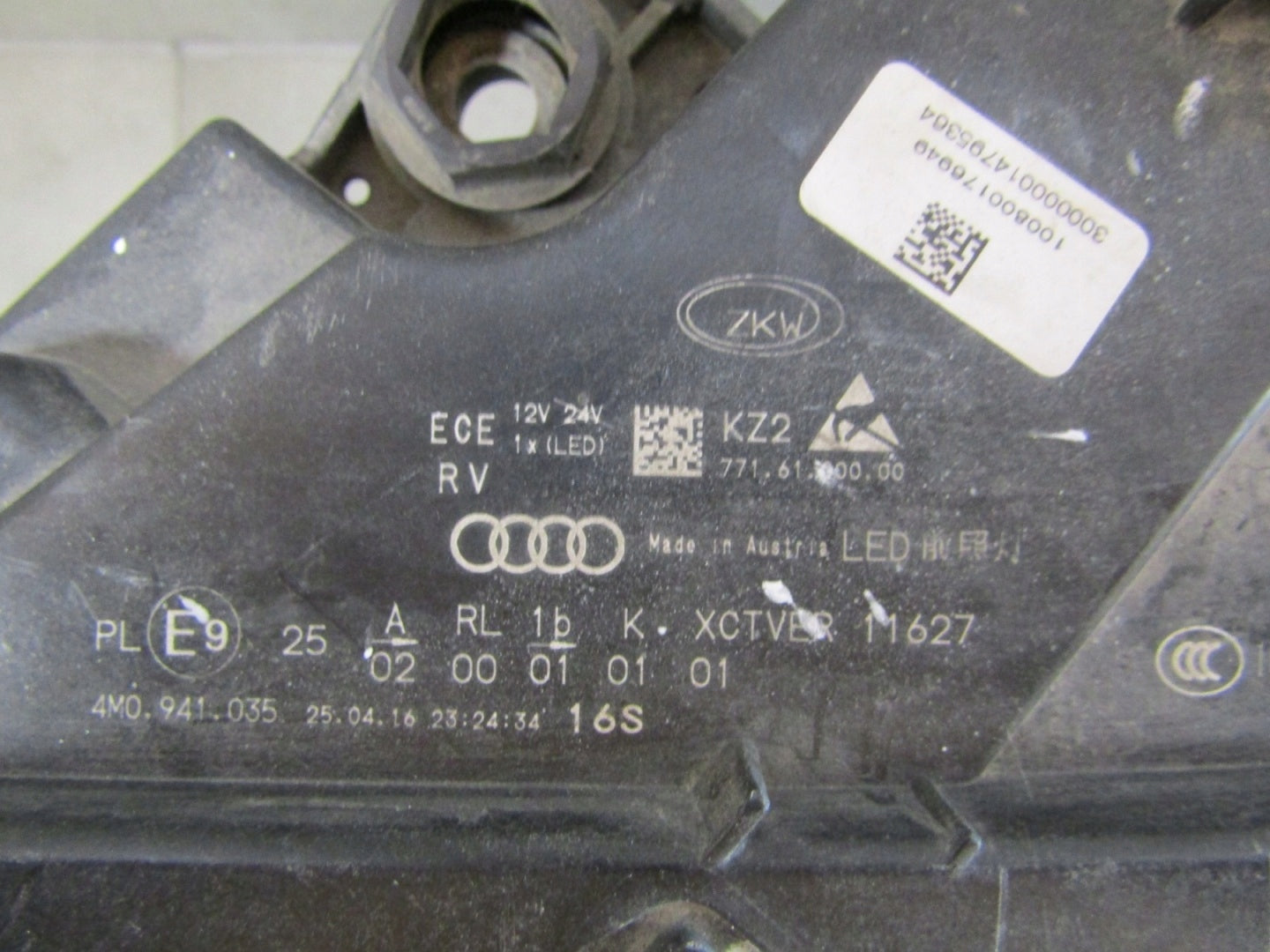 AUDI Q7 4M0 FULL LED MATRIX 15-19 HEADLIGHT LH LEFT 4M0941035