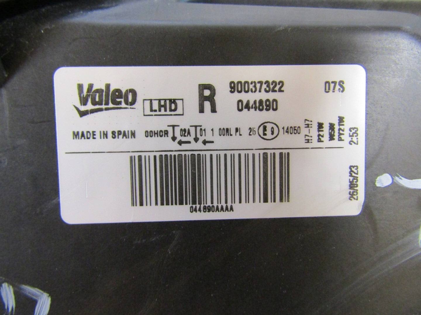 HEADLIGHT SEAT TOLEDO 4 IV STANDARD 12-15 RH RIGHT 90037322044890