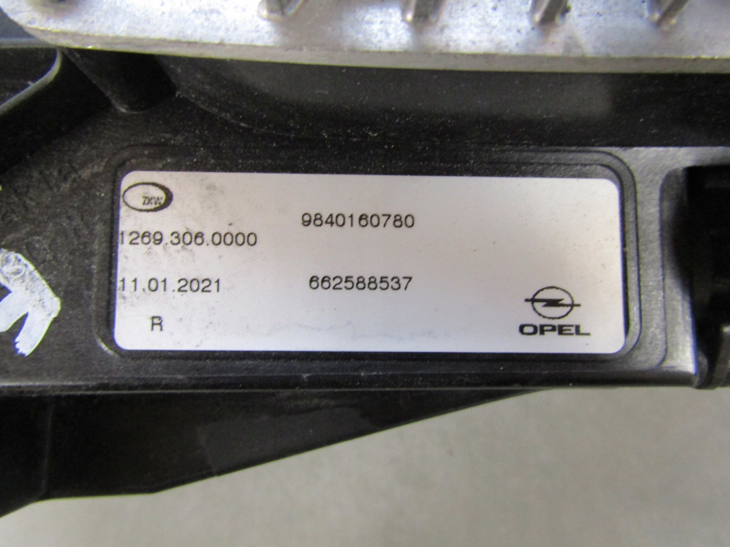 Front Lamp Astra L VI FULL LED LUX RH 22- 9840160780