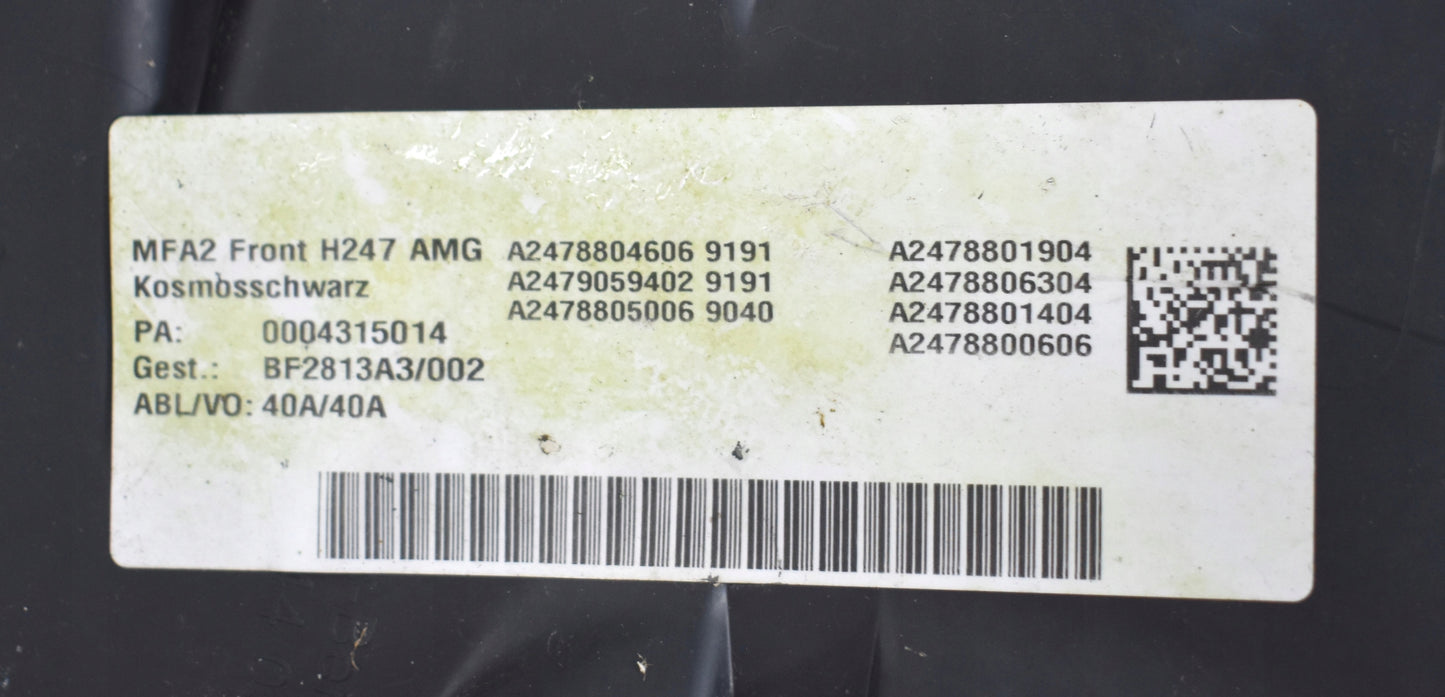 Mercedes GLA II W247 H247 AMG Original Front Bumper