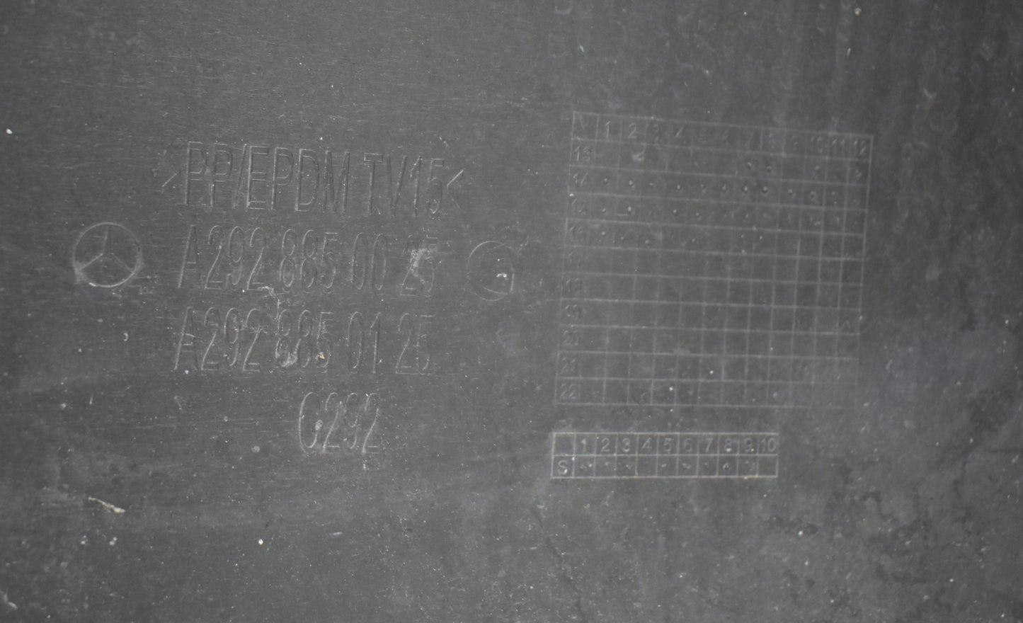 MERCEDES GLE COUPE W292 REAR BUMPER ORG