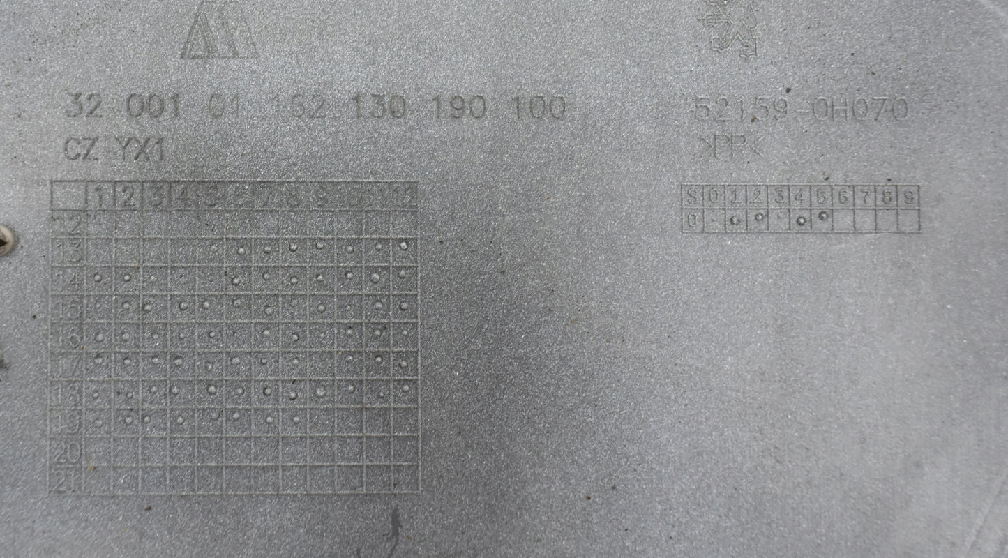 PEUGEOT 108 REAR BUMPER ORG