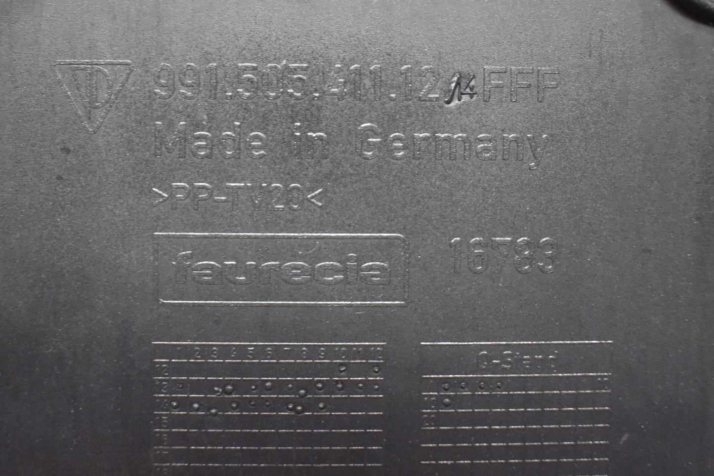 PORSCHE CARRERA 911 TURBO S REAR BUMPER ORG