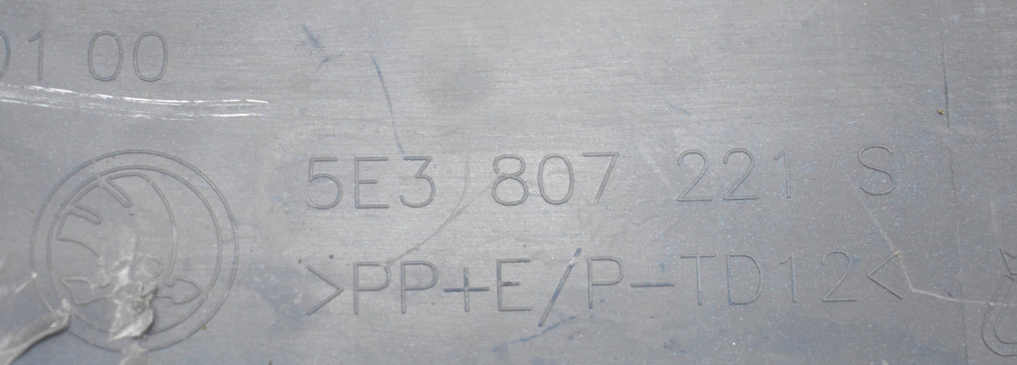 SKODA OCTAVIA IV 5E3 LIFT VRS RS FRONT BUMPER ORG