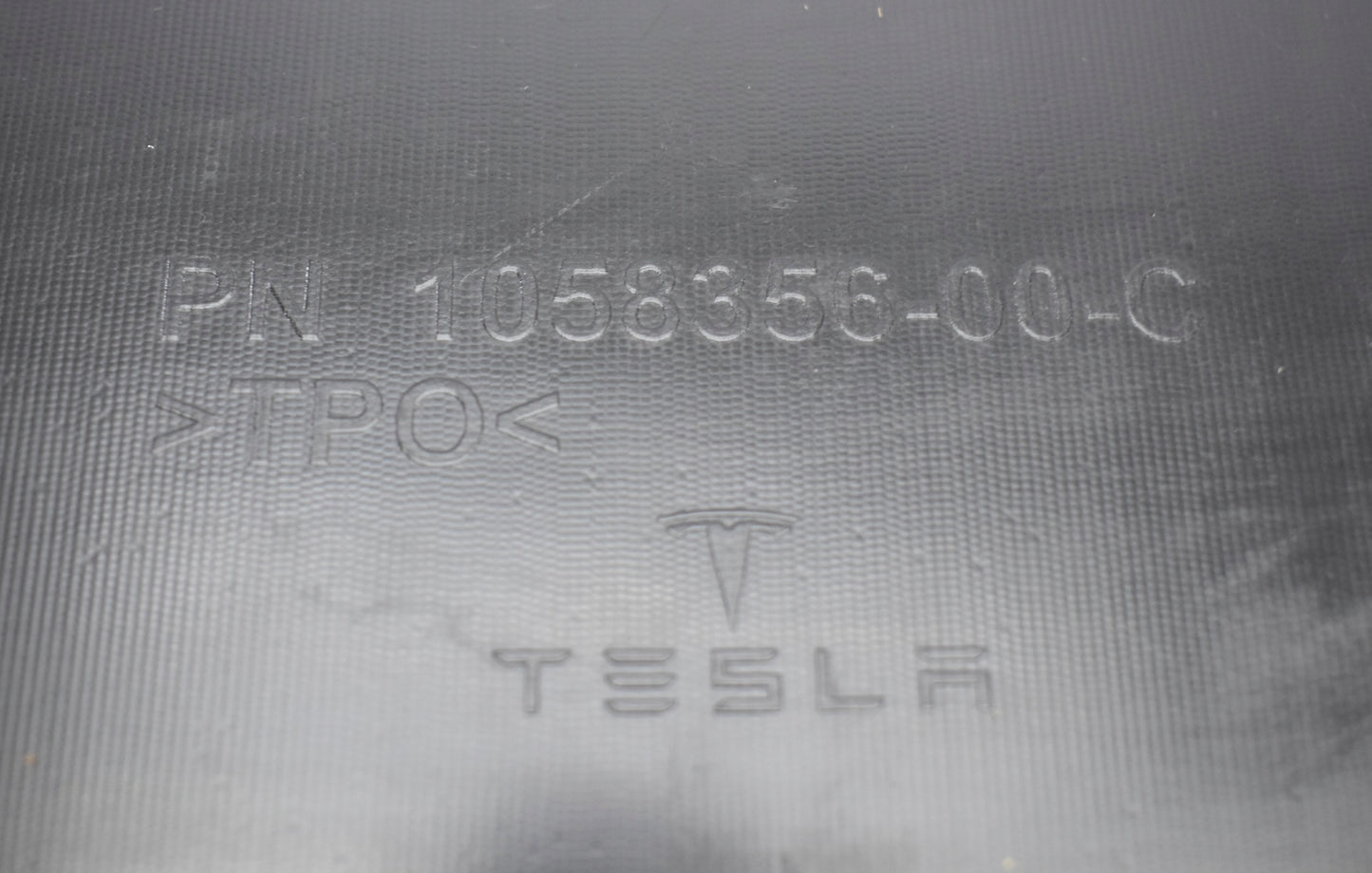 TESLA MODEL X REAR BUMPER DIFFUSER SPOILER ORG