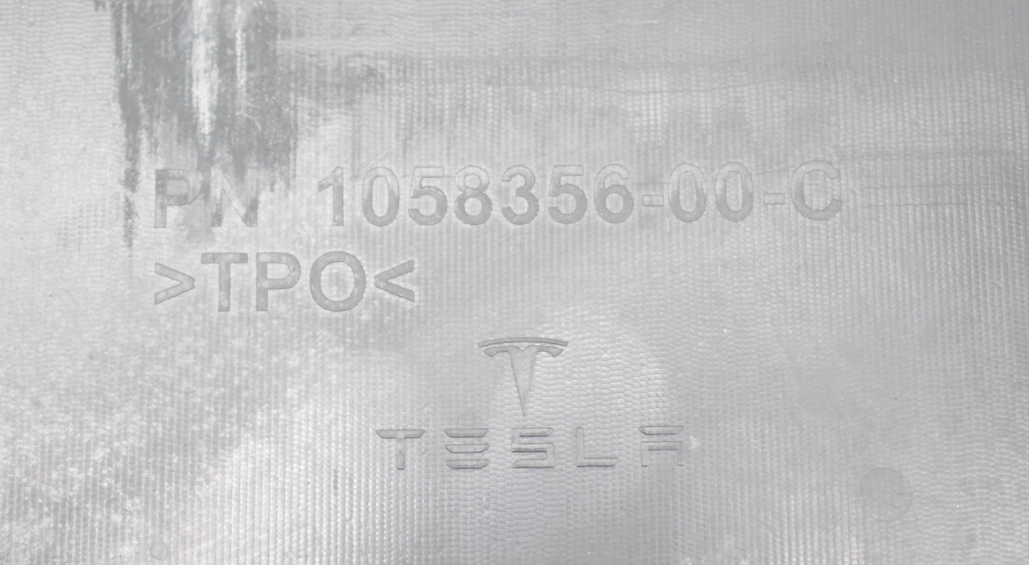 TESLA MODEL X REAR BUMPER DIFFUSER SPOILER ORG