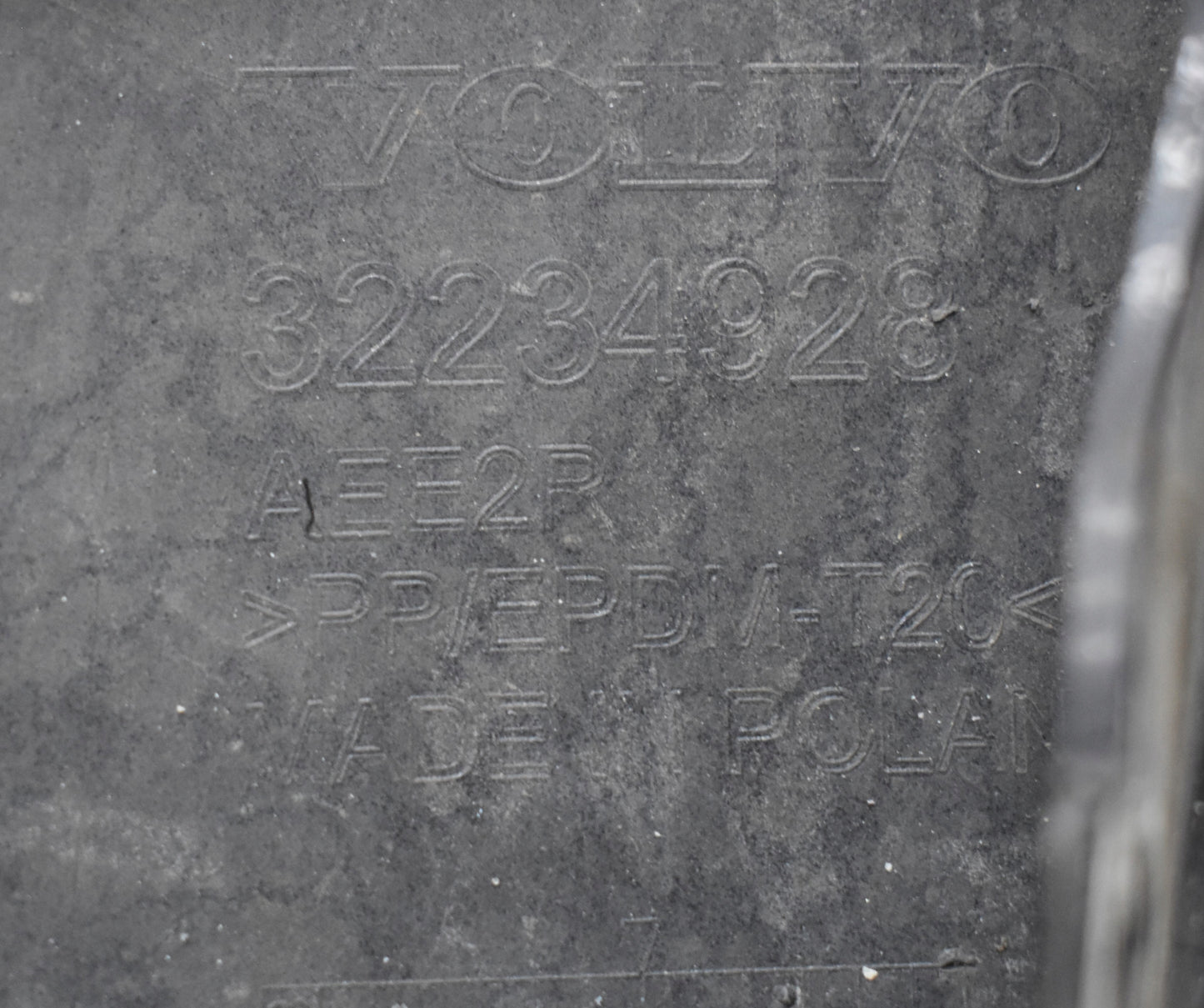 VOLVO XC60 XC-60 II LIFT FRONT BUMPER FRONT ORIGINAL