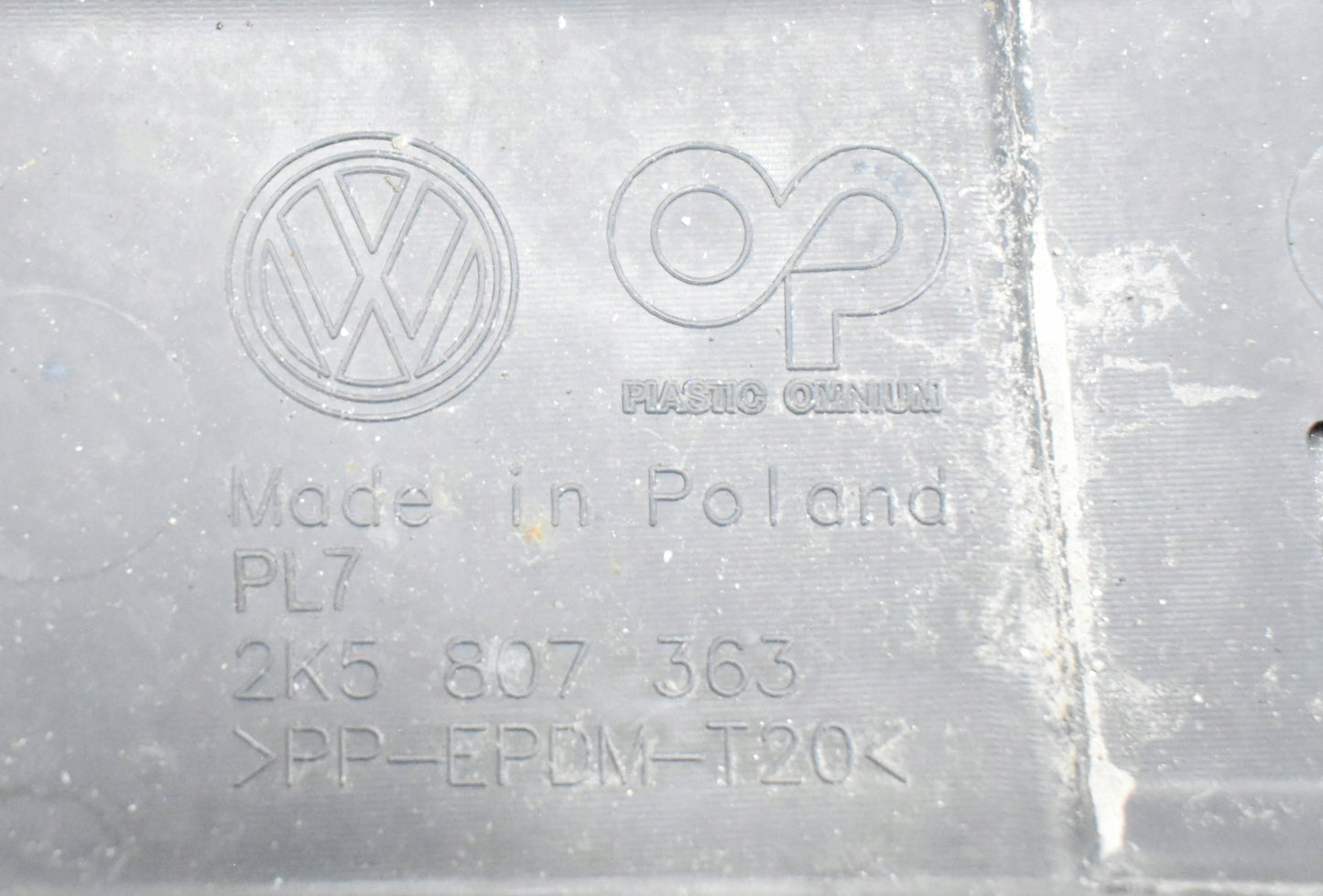 VW CADDY III 2K5 LIFT REAR BUMPER ORG