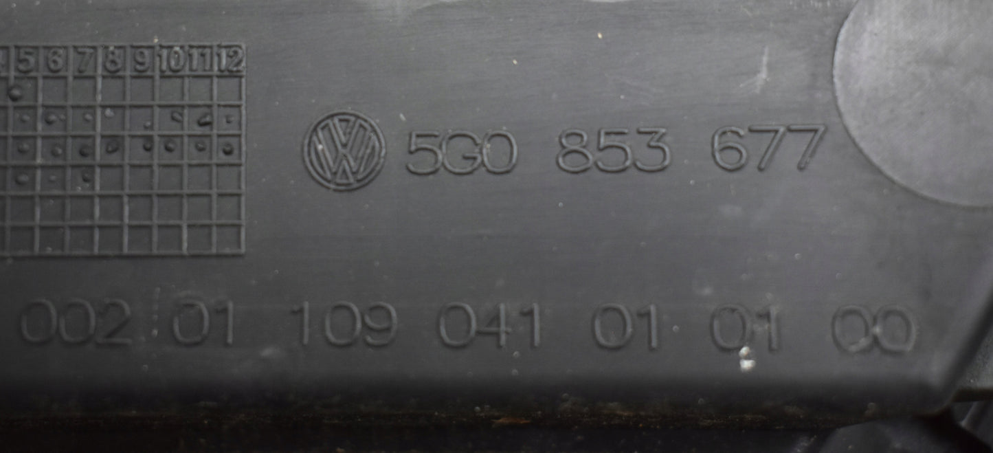 VW GOLF VII 5G0 FRONT BUMPER ORG + GRILLES + BOTTOM