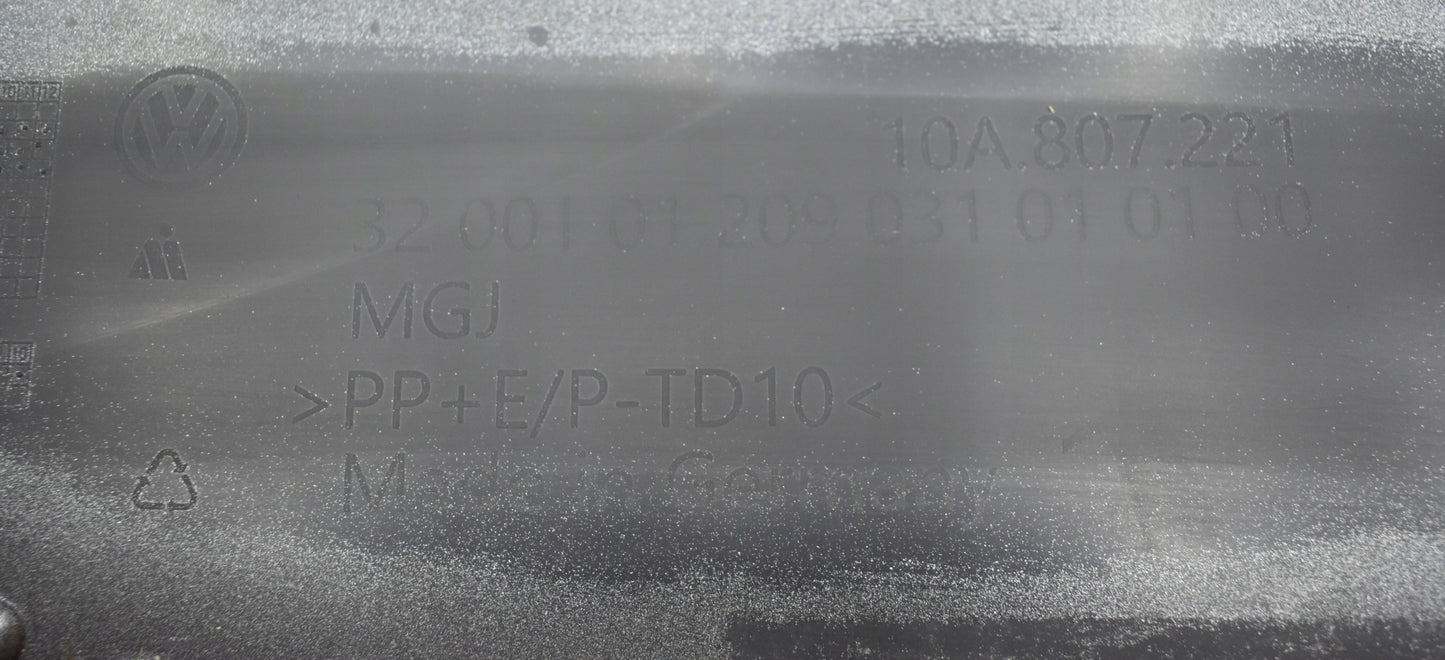 VW ID3 ID.3 10A FRONT BUMPER ORG