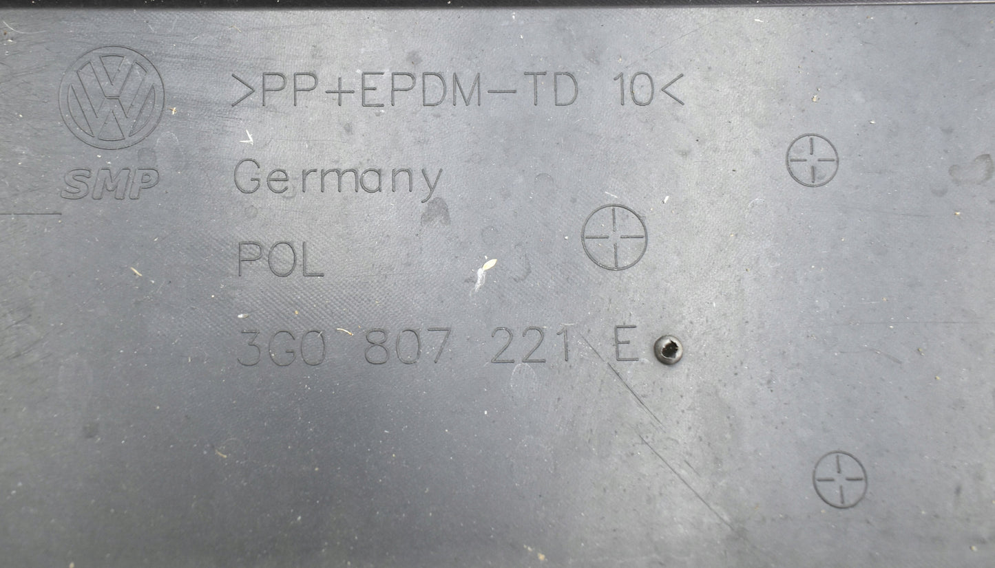 VW PASSAT B8 3G0 LIFT FRONT BUMPER FRONT ORIGINAL