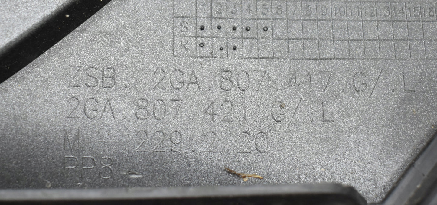 VW T-ROC 2GA LIFT REAR BUMPER REAR ORIGINAL