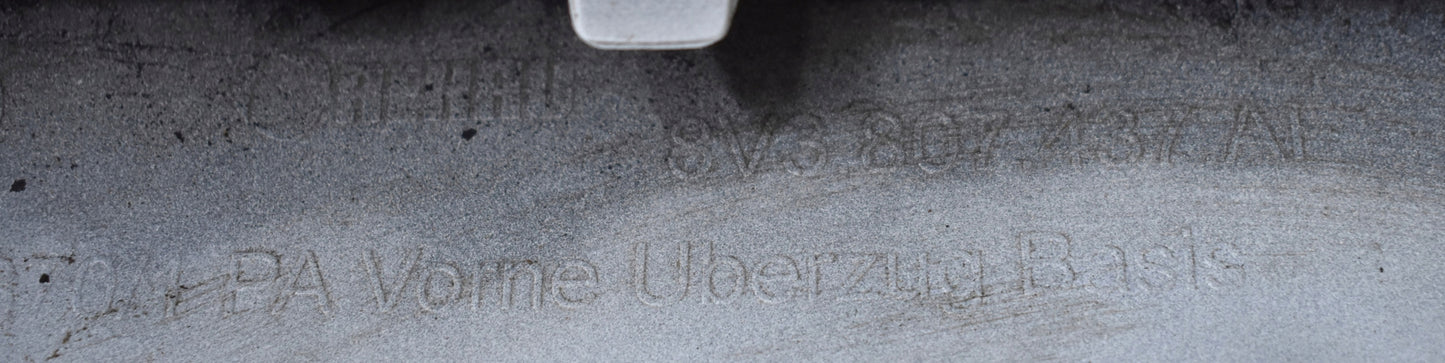 AUDI A3 8V3 LIFT SPORTBACK FRONT BUMPER ORG + GRILLE