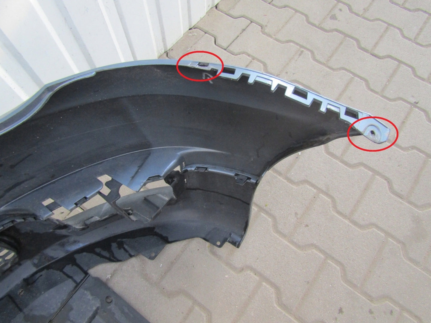 Front bumper Mitsubishi Colt 6 VI Lift Z30 08-12