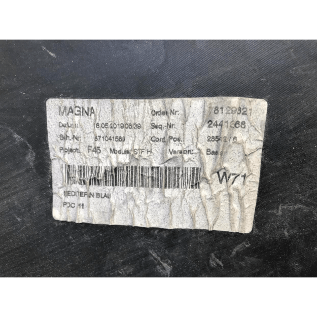 BMW 2 F45 2018 Galinis bamperis 51127480391 13