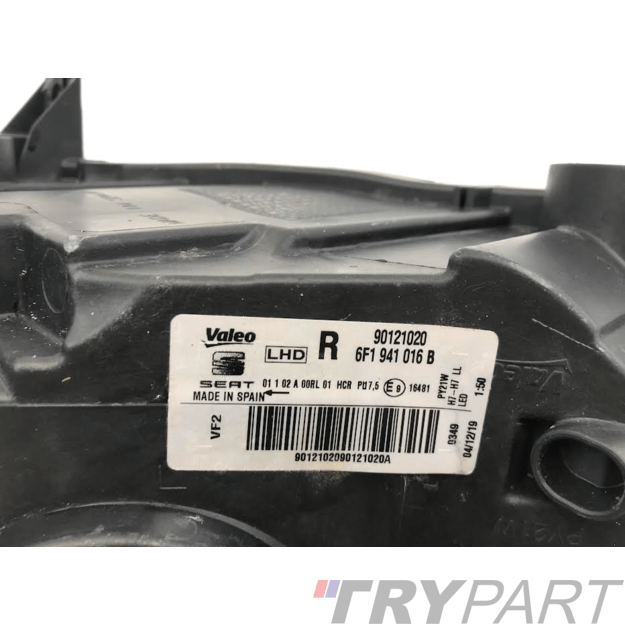 Seat Ibiza V (KJ) 2017- Priekinis žibintas Naudotas 6F1941016B ( Su defektais )  10