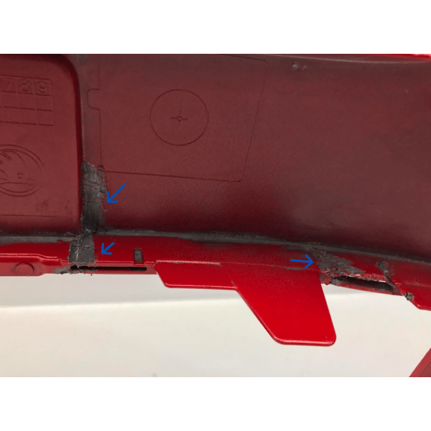 Skoda Scala  2024 Priekinis Bamperis 657807221F 9