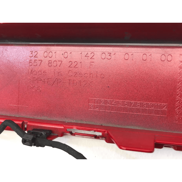 Skoda Scala  2024 Priekinis Bamperis 657807221F 15