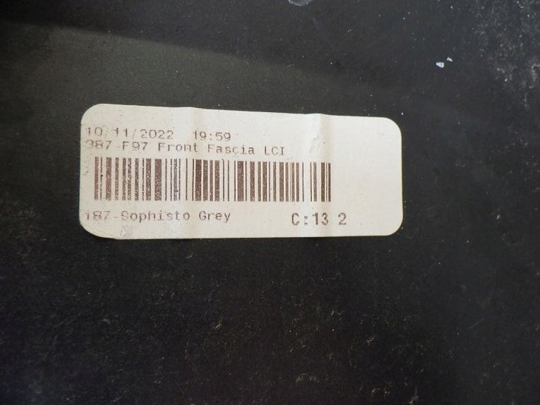 BMW X3 X3M F97 X4 X4M F98 COMPETITION LCI LIFT 2021- Front Bumper