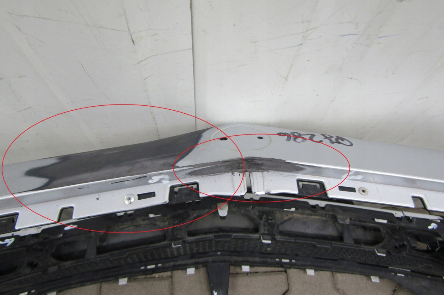 Front Bumper Mercedes CLS 218 Facelift 14-18 RADAR