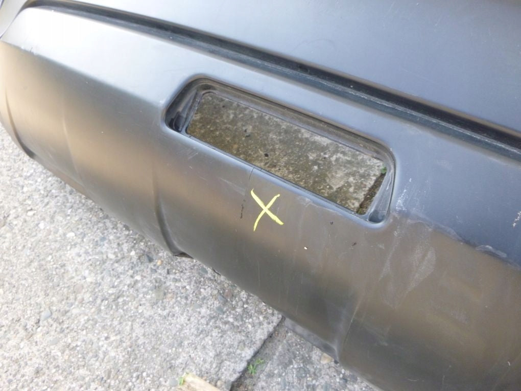 NISSAN QASHQAI J10 06- REAR BUMPER REAR