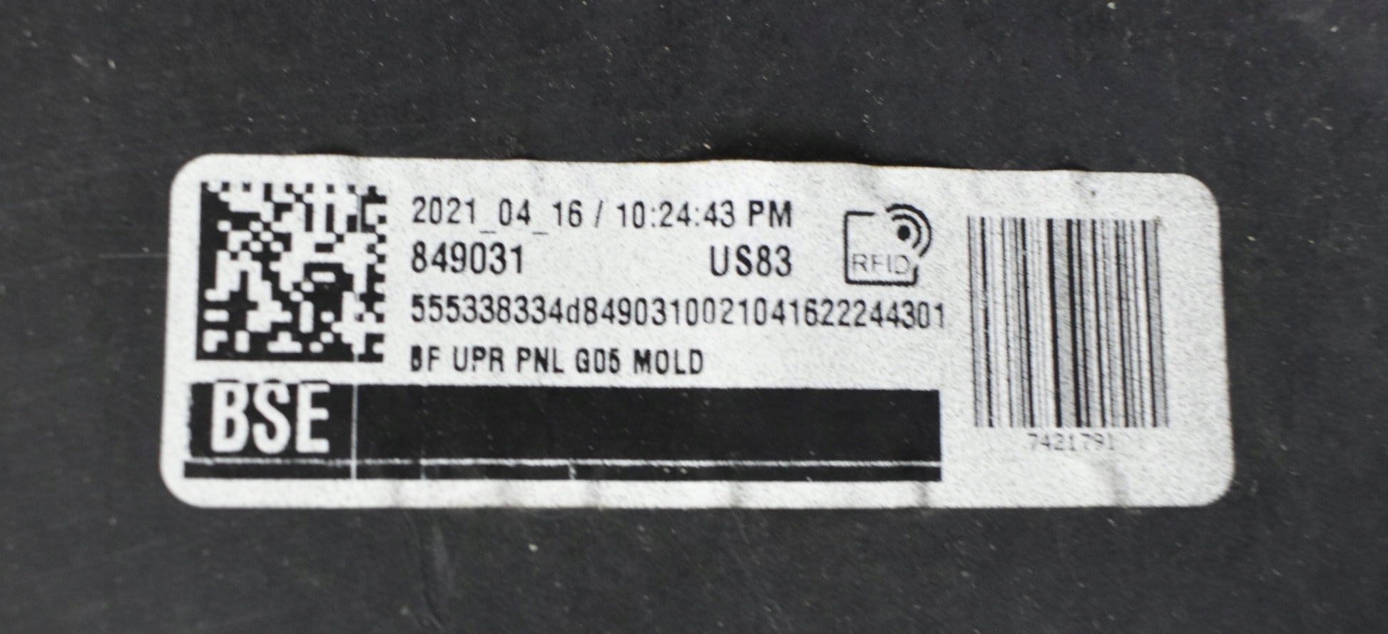 BMW X5 G05 FRONT BUMPER ORG STANDARD + BOTTOM