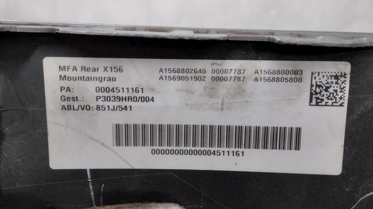 MERCEDES GLA W156 X156 Lift 17-19 Rear Bumper