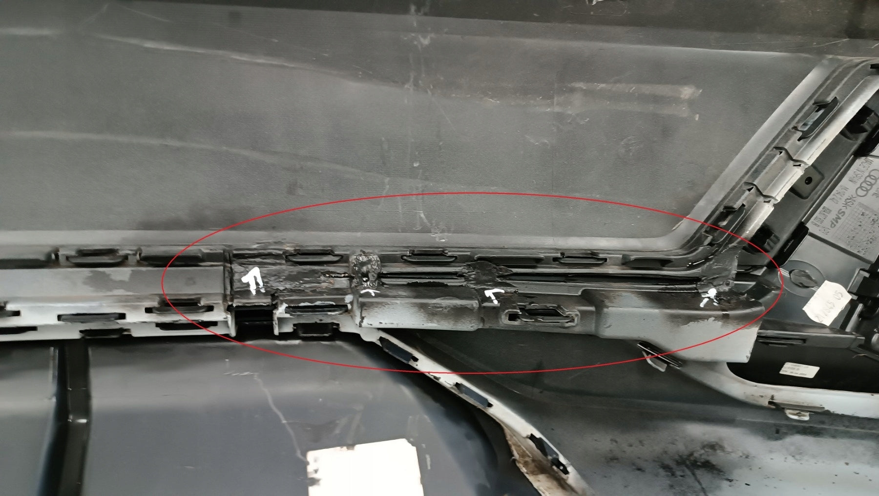 Audi A1 II 82A S-LINE Rear Bumper 2018-