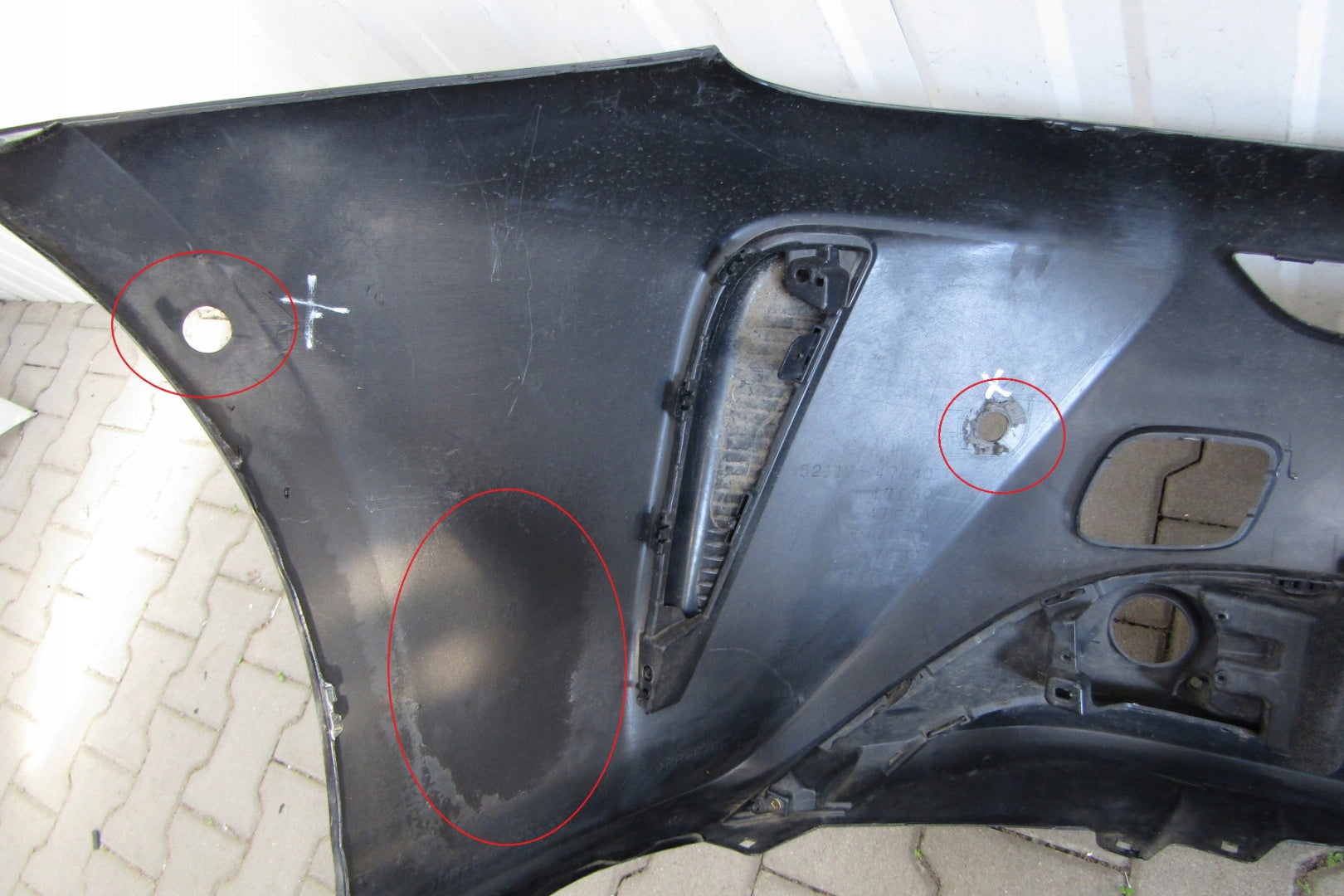 Front Bumper Toyota Prius 4 IV Lift 19-