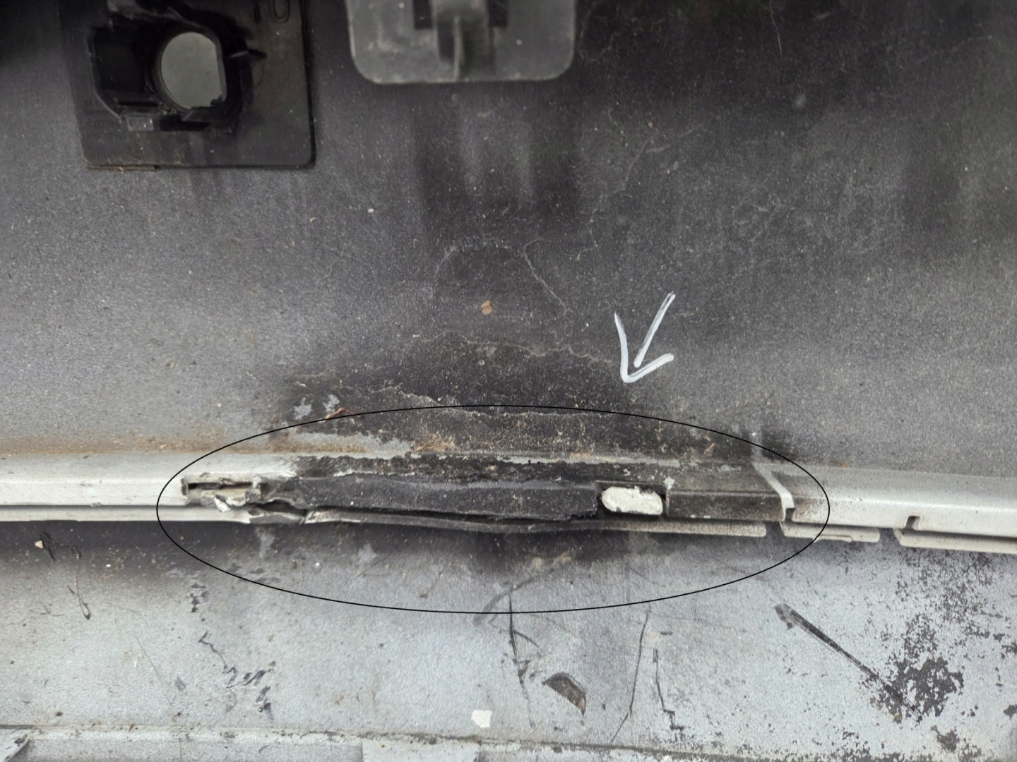 AUDI A8 D4 LIFT 13-16 Rear Bumper