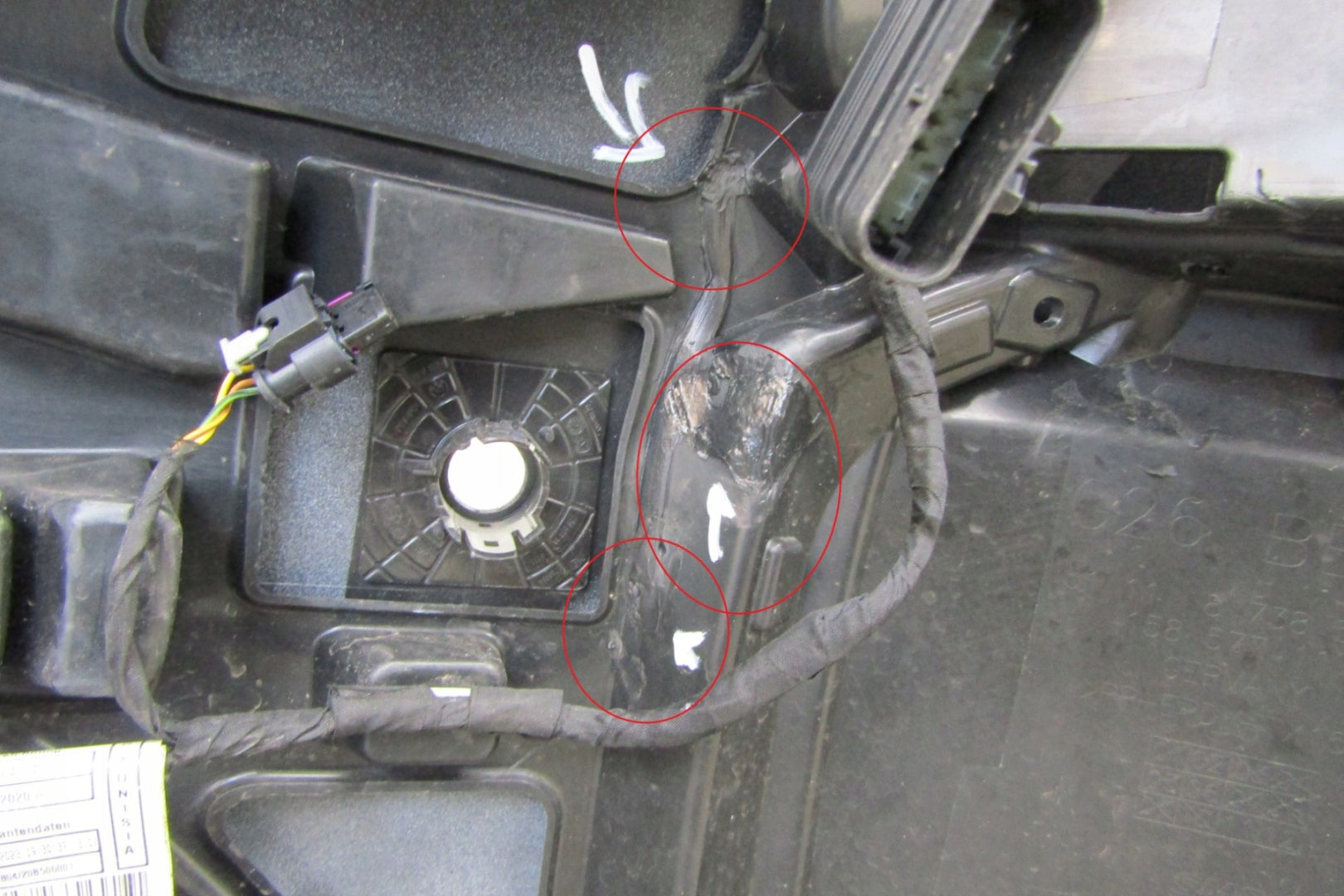 Front Bumper BMW i4 G26 eDrive E 21- 6 PDC