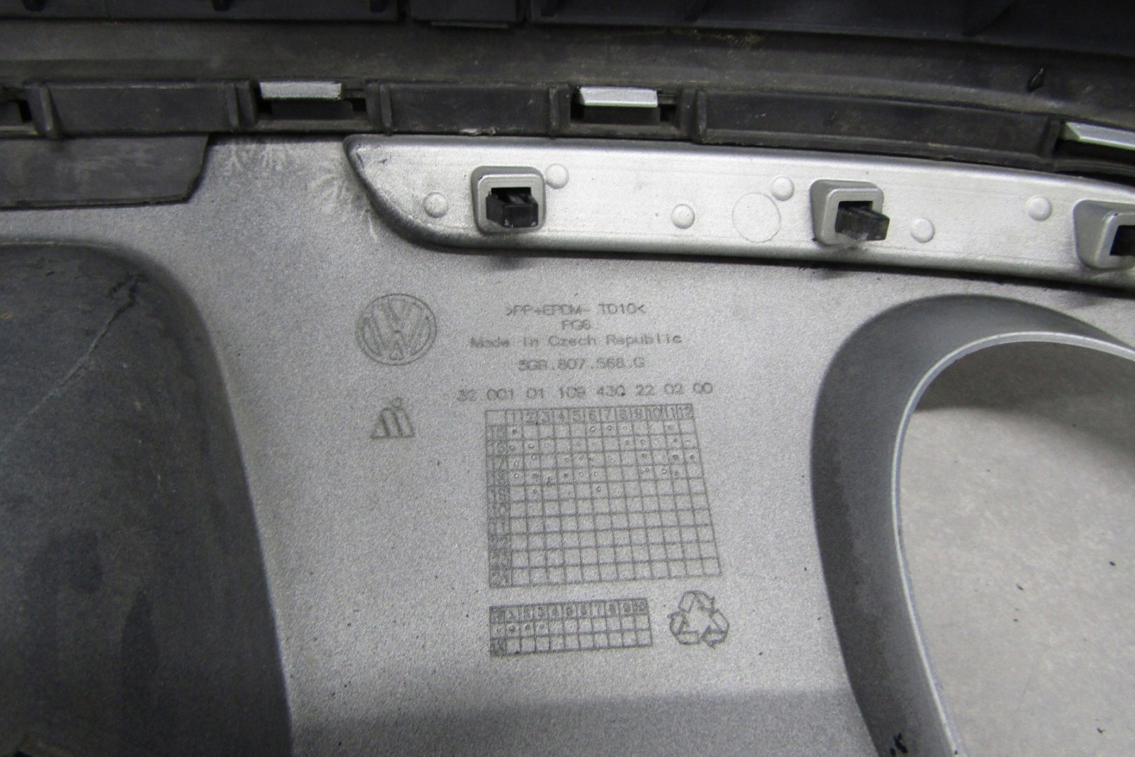 Rear Bumper VW Volkswagen GOLF VII 7 KOMBI 5G 5G9 ALLTRACK 2013-2019