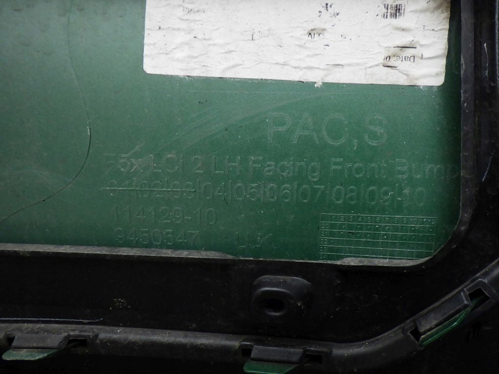 MINI COOPER F55 F56 LCI LIFT front bumper