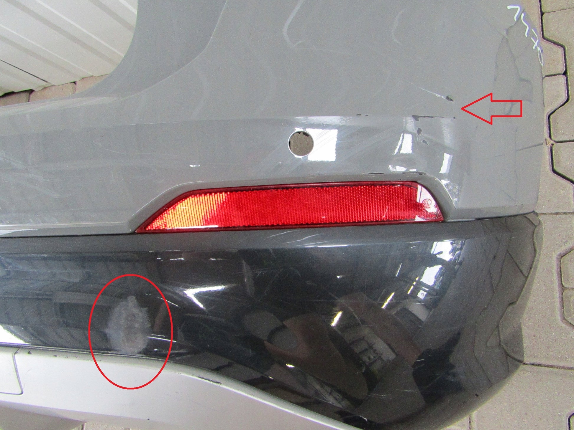 Rear Bumper Audi Q2 81A 16-